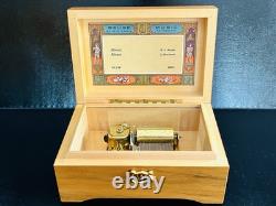 Reuge Music Box 2 Minuets Mozart & Boccherini CH 2/28-22801 PRISTINE! SEE VIDEO
