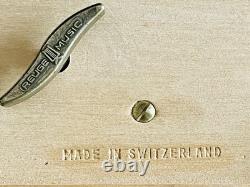 Reuge Music Box 2 Minuets Mozart & Boccherini CH 2/28-22801 PRISTINE! SEE VIDEO