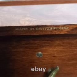 Reuge Music Box 36 Valve With Accessory Holder