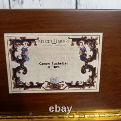 Reuge Music Box 36 Valve With Accessory Holder