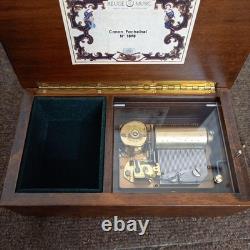 Reuge Music Box 36 Valve With Accessory Holder
