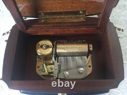 Reuge Music Box 36 Valves Operation confirmation Used JAPAN