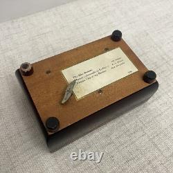 Reuge Music Box 3/36 Danube, Minuet, Vienna Made in Switzerland