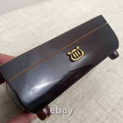 Reuge Music Box 3/36 Danube, Minuet, Vienna Made in Switzerland