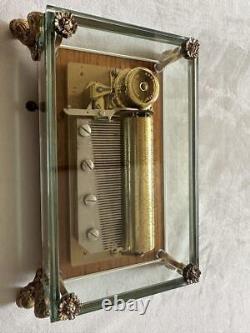 Reuge Music Box 50 Note 3 Songs Made In Swiss