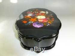 Reuge Music Box 72/3 Chopin Edition Custom Hand Painting Wooden Case Signed