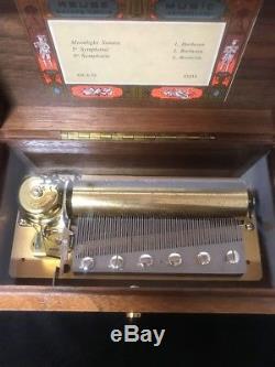 Reuge Music Box 72 notes