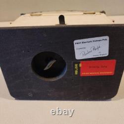 Reuge Music Box Accessory Case Sherlock Holmes Pub House Object 11? × 15.5