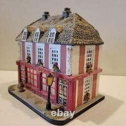 Reuge Music Box Accessory Case Sherlock Holmes Pub House Object 11? × 15.5