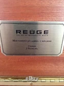 Reuge Music Box, Allegro, Pachelbel's Canon in D 36 note
