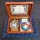 Reuge Music Box Automatic Player with Changeable Metal 6 Disks Works