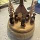 Reuge Music Box Carol Church Scene Silent Night Erzgebirge Style