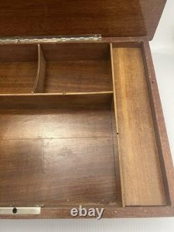Reuge Music Box Chess Table VTG Inlaid Wood, Decorative, Italy Made WORKING