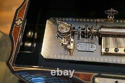 Reuge Music Box Company Galaxia 72 Note Interchangeable Limited Edition 15 Tune