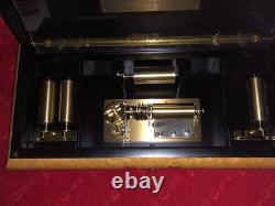 Reuge Music Box, Exclusive Johann Strauss Limited Eddition 5/50 Interchangable Reuge Music Box, Exclusive Johann Strauss Limited Eddition 5/50 Interchangable