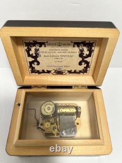 Reuge Music Box Great Artists Jean-Antoine WATTEAU La Danse The Magic Flute