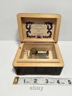 Reuge Music Box Great Artists Jean-Antoine WATTEAU La Danse The Magic Flute