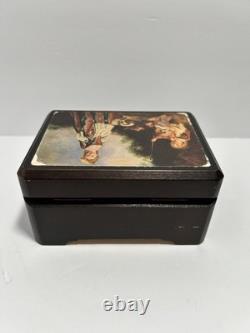 Reuge Music Box Great Artists Jean-Antoine WATTEAU La Danse The Magic Flute