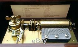Reuge Music Box Johann Strauss Cylinder Exchangeable