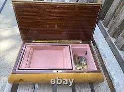 Reuge Music Box Just Called To Say I Love You Switzerland Mechnical 12 36 Note