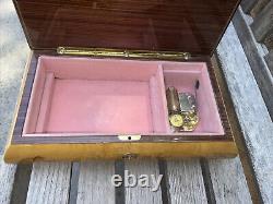 Reuge Music Box Just Called To Say I Love You Switzerland Mechnical 12 36 Note