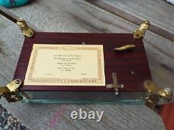 Reuge Music Box Phantom Of The Opera Made In Switzerland-vintage