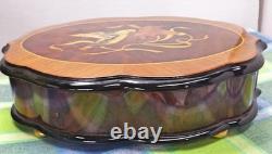 Reuge Music Box Phantom of The Opera Music of the Night clouding on top