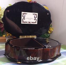 Reuge Music Box Phantom of The Opera Music of the Night clouding on top
