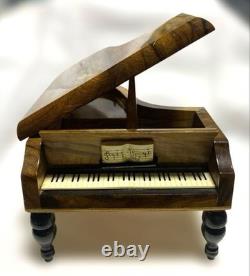 Reuge Music Box Piano Type Mozart Antique