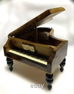 Reuge Music Box Piano Type Mozart Antique