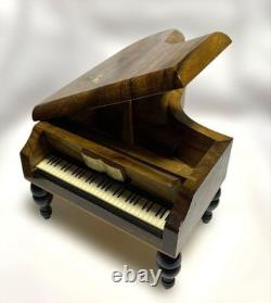 Reuge Music Box Piano Type Mozart Antique