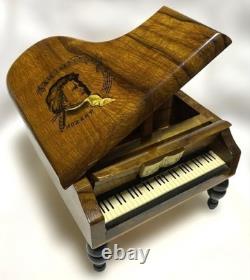 Reuge Music Box Piano Type Mozart Antique