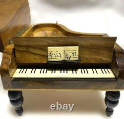 Reuge Music Box Piano Type Mozart Antique