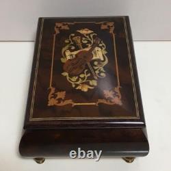 Reuge Music Box Romance Jovan Edelweiss Swiss Made Good Condition