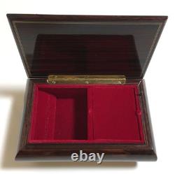 Reuge Music Box Romance Jovan Edelweiss Swiss Made Good Condition