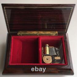 Reuge Music Box Romance Jovan Edelweiss Swiss Made Good Condition