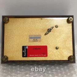 Reuge Music Box Romance Jovan Edelweiss Swiss Made Good Condition