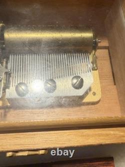 Reuge Music Box Switzerland 3/36 Note