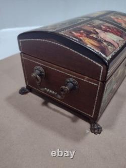 Reuge Music Box Switzerland Ch4/50 #45074 Plays 4 songs