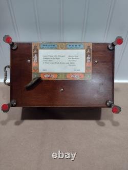 Reuge Music Box Switzerland Ch4/50 #45074 Plays 4 songs