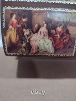 Reuge Music Box Switzerland Ch4/50 #45074 Plays 4 songs