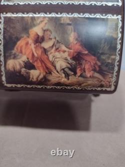 Reuge Music Box Switzerland Ch4/50 #45074 Plays 4 songs