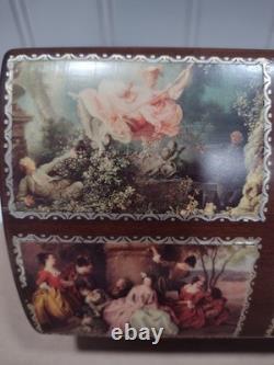 Reuge Music Box Switzerland Ch4/50 #45074 Plays 4 songs