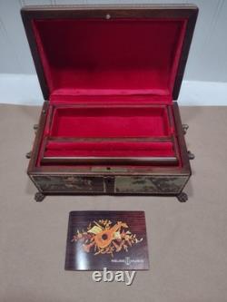 Reuge Music Box Switzerland Ch4/50 #45074 Plays 4 songs