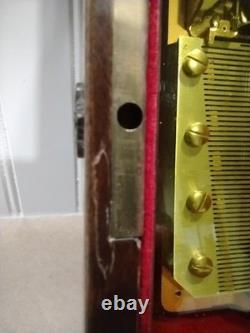 Reuge Music Box Switzerland Ch4/50 #45074 Plays 4 songs