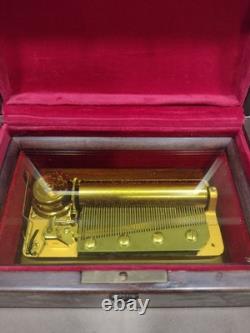 Reuge Music Box Switzerland Ch4/50 #45074 Plays 4 songs