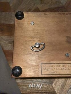 Reuge Music Box Switzerland Le Barbie De Seville 2/50 Rigoletto Bella Figlia De