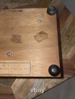 Reuge Music Box Switzerland Le Barbie De Seville 2/50 Rigoletto Bella Figlia De
