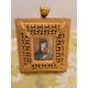 Reuge Music Box Vntg Ornate Gold Framed Madonna & Child Icon Religious Artifact