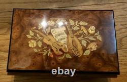 Reuge Music Box Waltz of The Flowers by Sainte Croix Switzerland # 1885 No Key